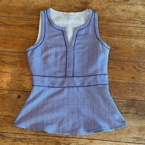 Polkadot fitted blouse